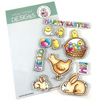 Gerda Steiner Designs Clear Stamps - Chicks and Bunnies